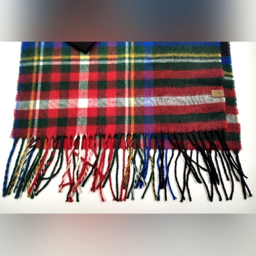 Roots Canada Long  Winter Knit Fringe Scarf Unisex - Picture 7 of 12